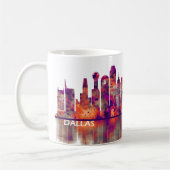 Mug Dallas Texas Skyline (Gauche)