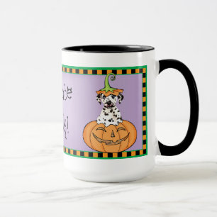 Mug Dalmate de Halloween