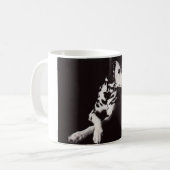 Mug Dalmate en noir et blanc (Devant gauche)