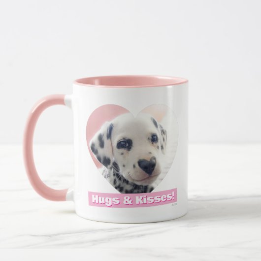 Mug Dalmatian Heart Nose (Gauche)