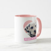 Mug Dalmatian Heart Nose (Devant droit)