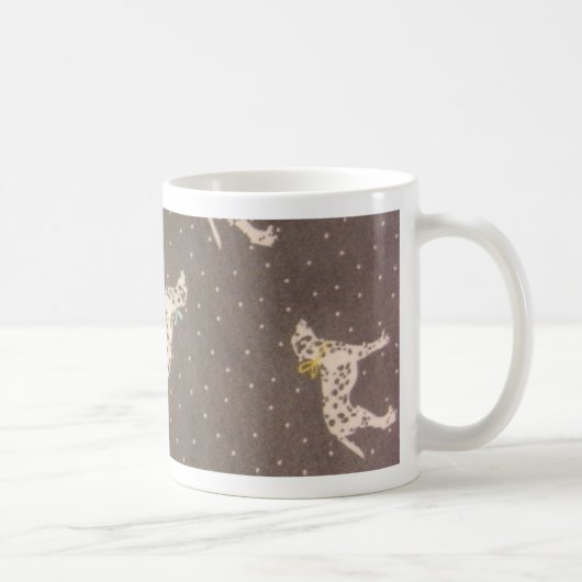 Mug Dalmatie avec des vaches (Droite)