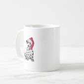 Mug Dalmatie de Noël (Devant gauche)