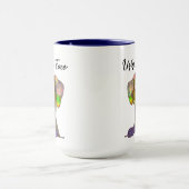 Mug Dalmatie laide chien visage muet (Centre)