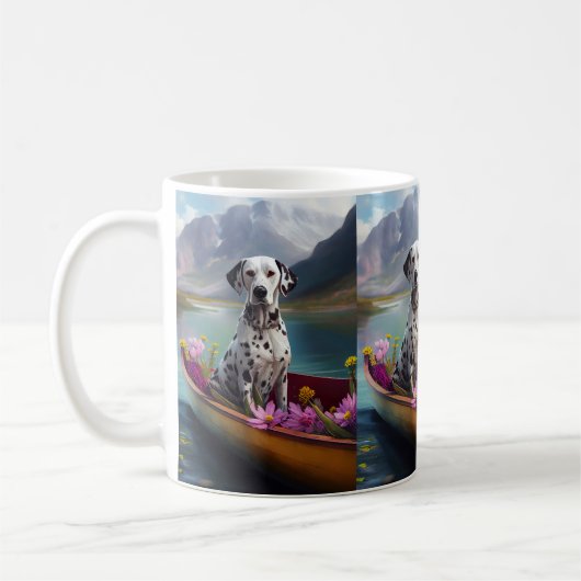Mug Dalmatien à la pagaie : une aventure Pittoresque (Gauche)