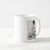 Mug Dalmatien à vélo (Devant droit)