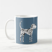 Mug Dalmatien amusant (Gauche)