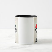 Mug Dalmatien Avec Beret Rouge (Centre)