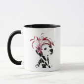 Mug Dalmatien Avec Fascinateur Rouge (Gauche)