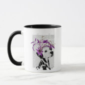 Mug Dalmatien Avec Fascinateur Violet (Gauche)