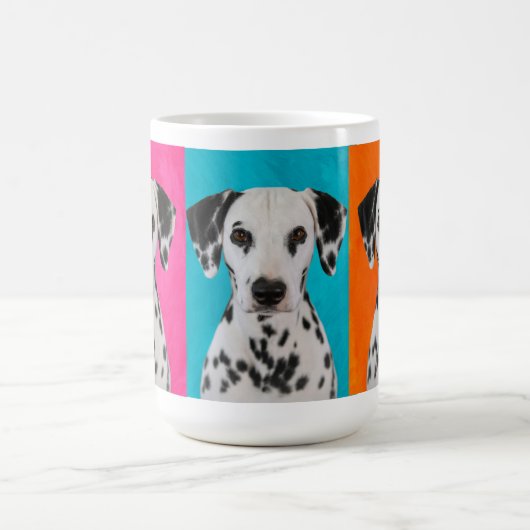 Mug Dalmatien de couleur (Centre)
