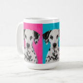 Mug Dalmatien de couleur (Devant gauche)