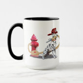 MUG DALMATIEN DE LUTTE CONTRE L'INCENDIE (Gauche)