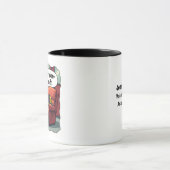 Mug Dalmatien de pompier volontaire unique (Centre)
