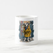 Mug Dalmatien détective - Chien résolveur de crimes (Centre)