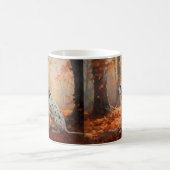 Mug Dalmatien en automne Feuilles automne Inspirer (Centre)