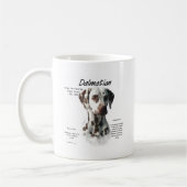 Mug Dalmatien (foie) Conception de l'histoire (Gauche)
