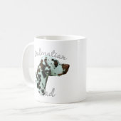 Mug Dalmatien (foie) Papa 2 (Devant gauche)