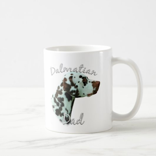 Mug Dalmatien (foie) Papa 2 (Droite)