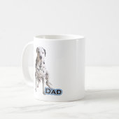 Mug Dalmatien Papa 4 (Devant gauche)