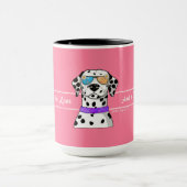 Mug Dalmatien tout ce dont vous avez besoin est Amour (Centre)