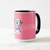 Mug Dalmatien tout ce dont vous avez besoin est Amour (Devant droit)