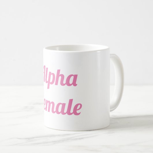 Mug d'Alpha féminin (Devant droit)