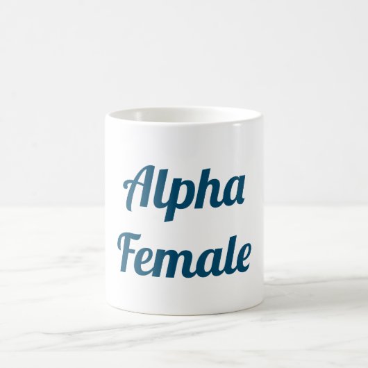 Mug d'Alpha féminin (Centre)