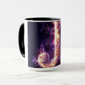 Mug d'alphabet : 'J' (Devant gauche)