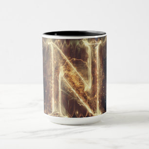 Mug d'alphabet : 'N'