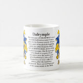 Mug Dalrymple, l'origine, la signification et la crête (Centre)
