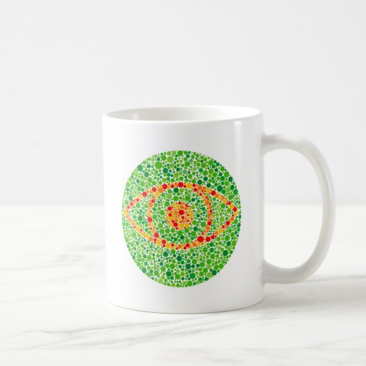 Mug Daltonisme des yeux (Droite)