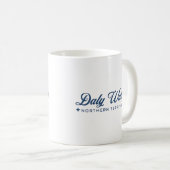 Mug Daly Waters détendu Classic Blue, Australie (Devant droit)
