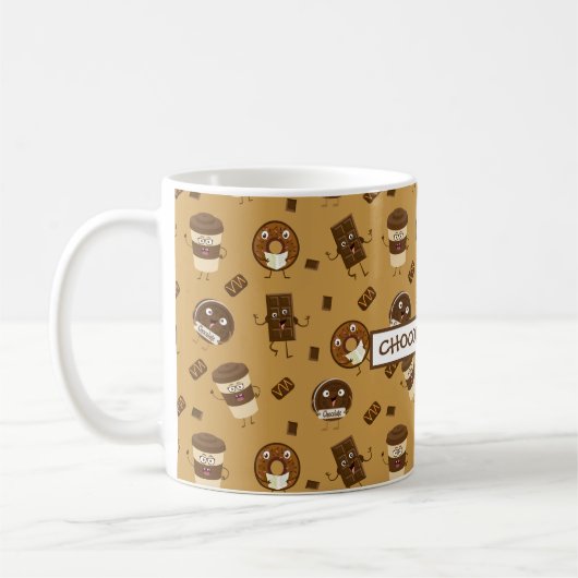 Mug d'amant au chocolat (Gauche)