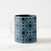 Mug Damas, bleu clair (Devant gauche)