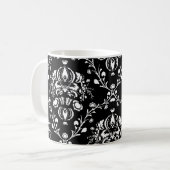 Mug Damas noir et blanc (Devant gauche)
