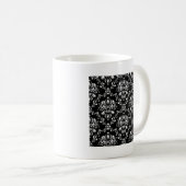 Mug Damas noir et blanc (Devant droit)