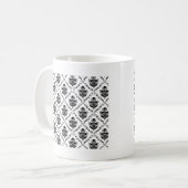 Mug Damas noir traditionnel (Devant gauche)