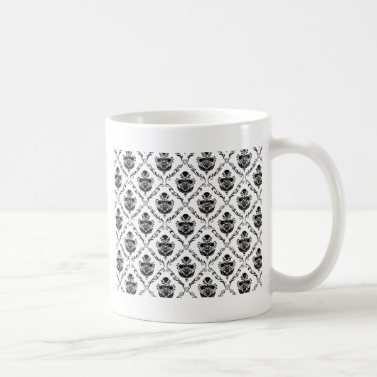 Mug Damas noir traditionnel (Droite)