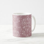 Mug Damas violet et blanc (Devant droit)