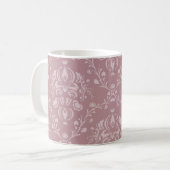 Mug Damas violet et blanc (Devant gauche)