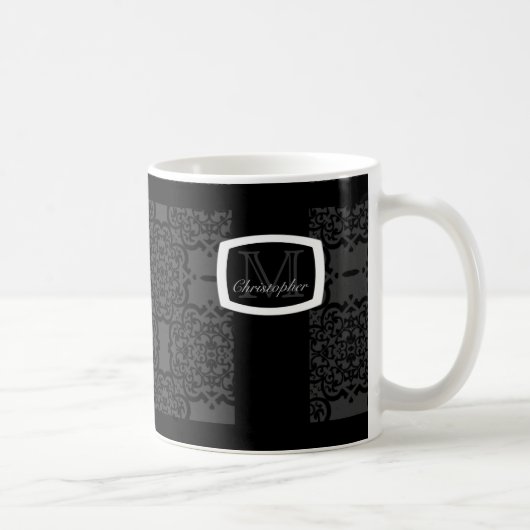 Mug Damask Quatrefoil (Droite)