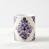 Mug Damask Triangles : Vintage Abstrait Luxe. (Centre)