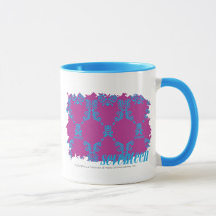 Mug Damassé 2 Aqua-Pourpres