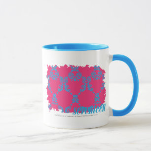 Mug Damassé 3 Aqua-Magenta
