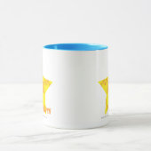 Mug Damassé 3 jaune-orange (Centre)