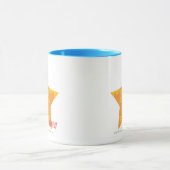 Mug Damassé 3 jaune-orange (Centre)