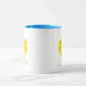 Mug Damassé 4 jaune-orange (Centre)