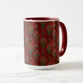 Mug Damassé festif (Devant droit)