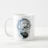 Mug Dame Art déco Aquarius (Gauche)